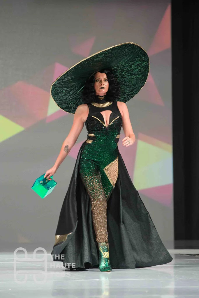 Bodak Green - Marvel's Loki (Design by Sarah Hambly) | Her Universe Fashion Show 2019