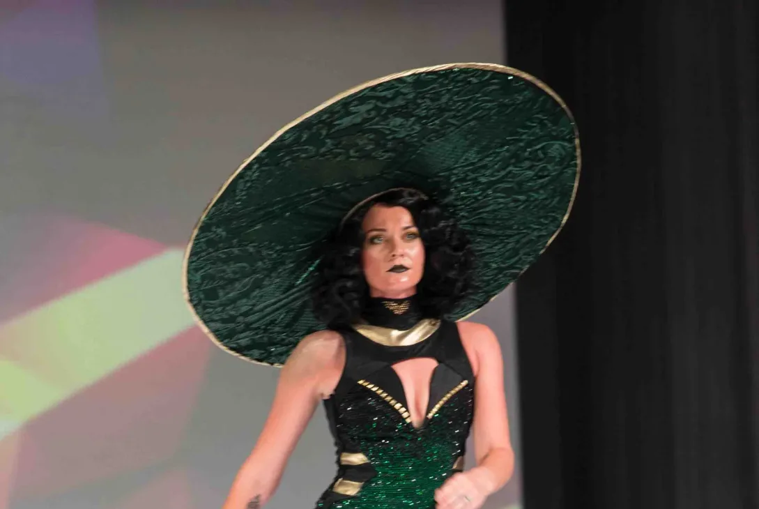 Bodak Green - Marvel's Loki (Design by Sarah Hambly) | Her Universe Fashion Show 2019