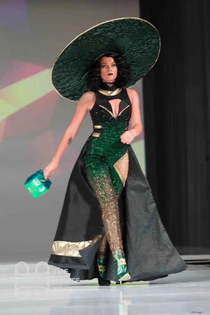 Bodak Green - Marvel's Loki (Design by Sarah Hambly) | Her Universe Fashion Show 2019