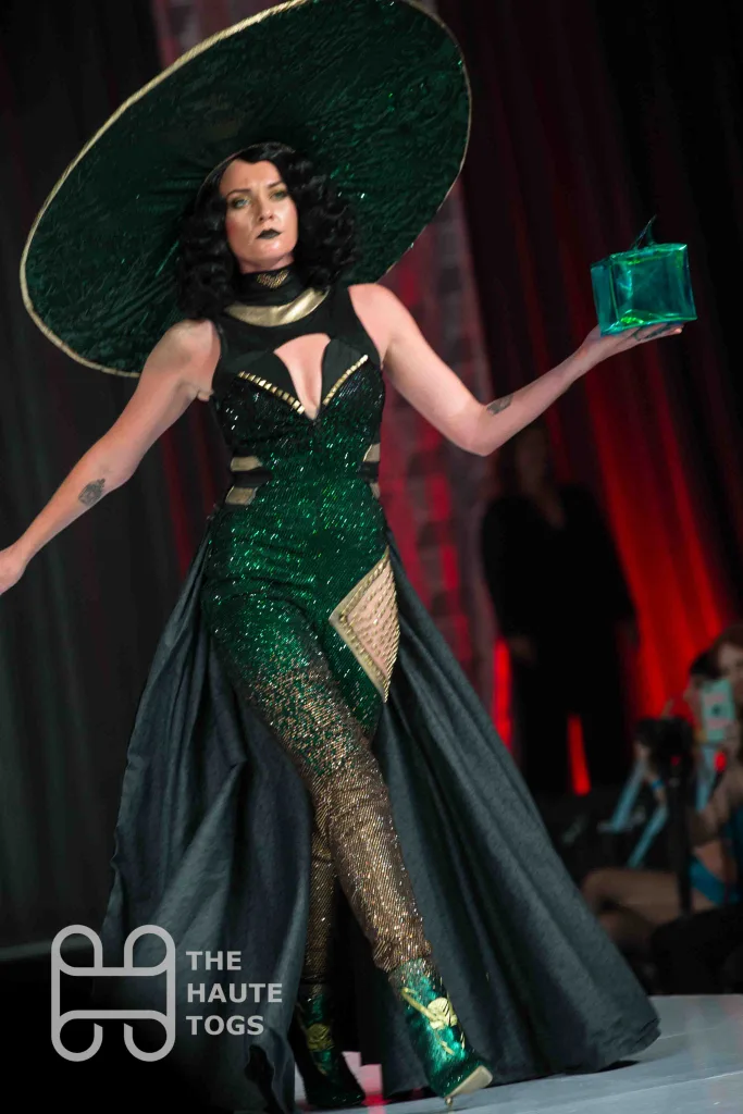 Bodak Green - Marvel's Loki (Design by Sarah Hambly) | Her Universe Fashion Show 2019