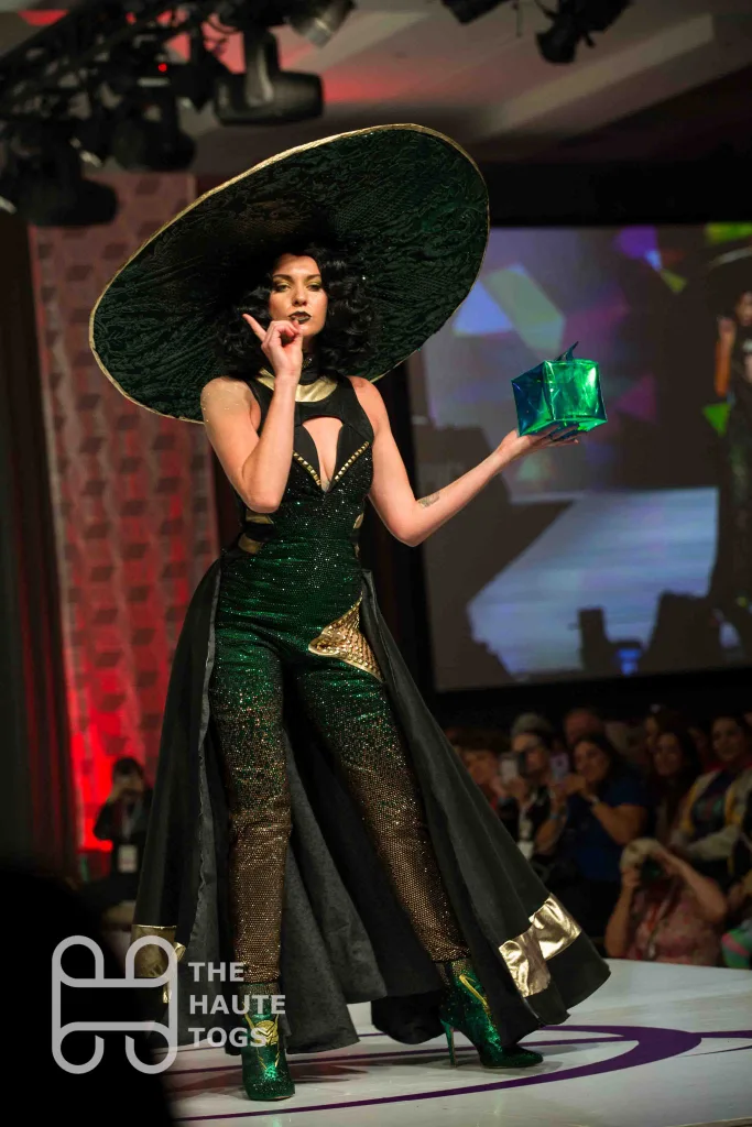 Bodak Green - Marvel's Loki (Design by Sarah Hambly) | Her Universe Fashion Show 2019