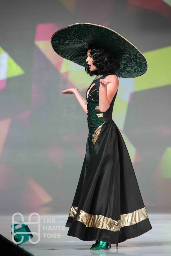 Bodak Green - Marvel's Loki (Design by Sarah Hambly) | Her Universe Fashion Show 2019