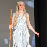 The Lady of Lórien and Light - Lord of the Rings (Design by Kathryn Henzler) | Her Universe Fashion Show 2019