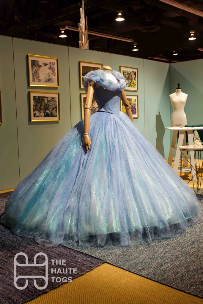 D23Expo19-The Art of Costuming-Cinderella Worn by Lily James (Cinderella 2015)